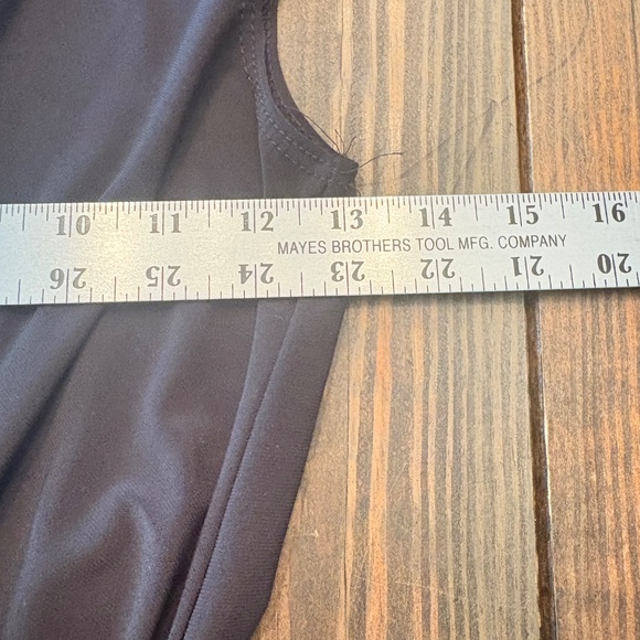 Tahari Crossover Faux Wrap Tie Vneck Dress Made USA - Picture 3 of 4